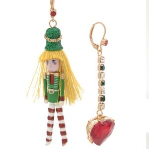 Betsey Johnson - Nutcracker Doll Earrings (NEW)